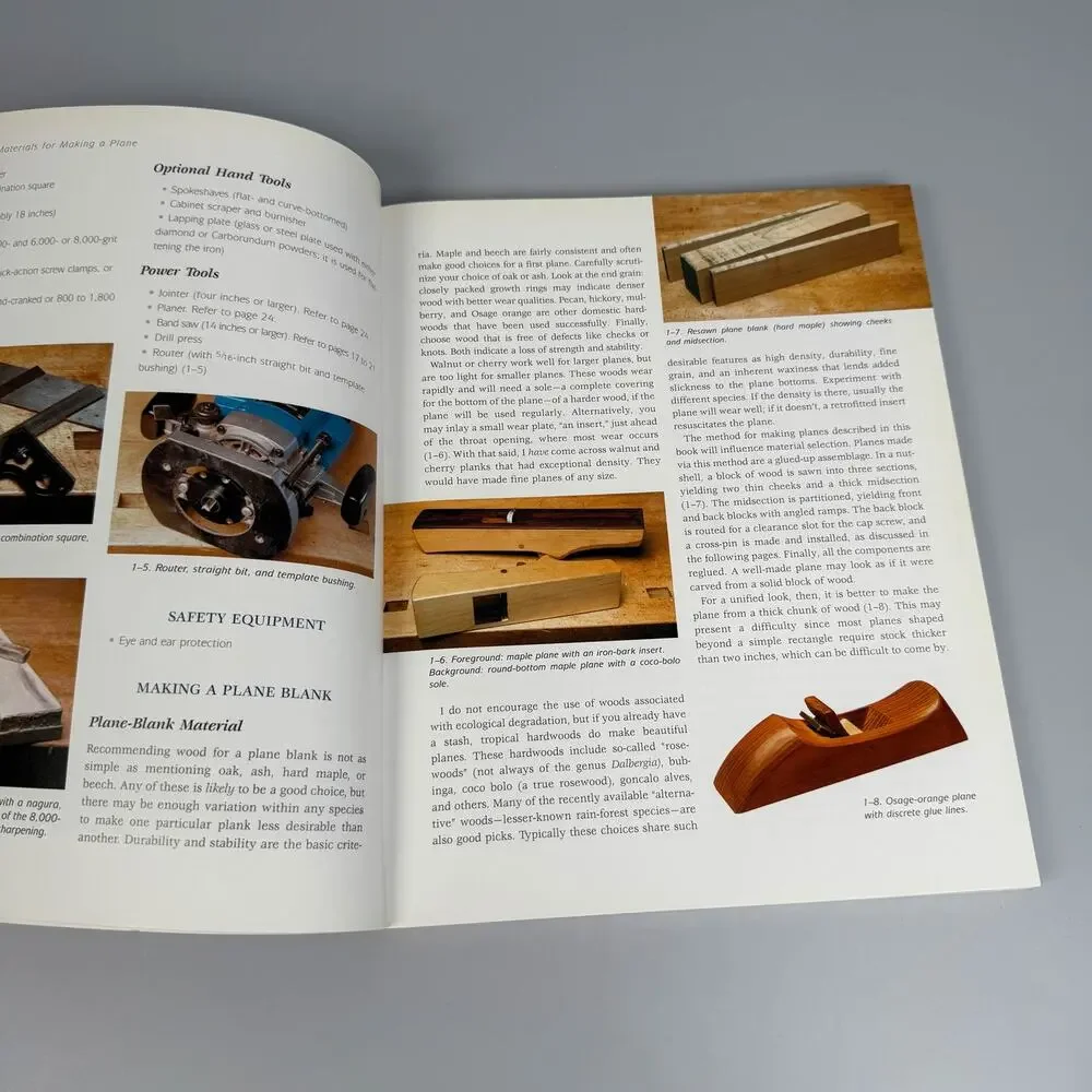 Making and Mastering Wood Planes David Finck Softcover Book 2005